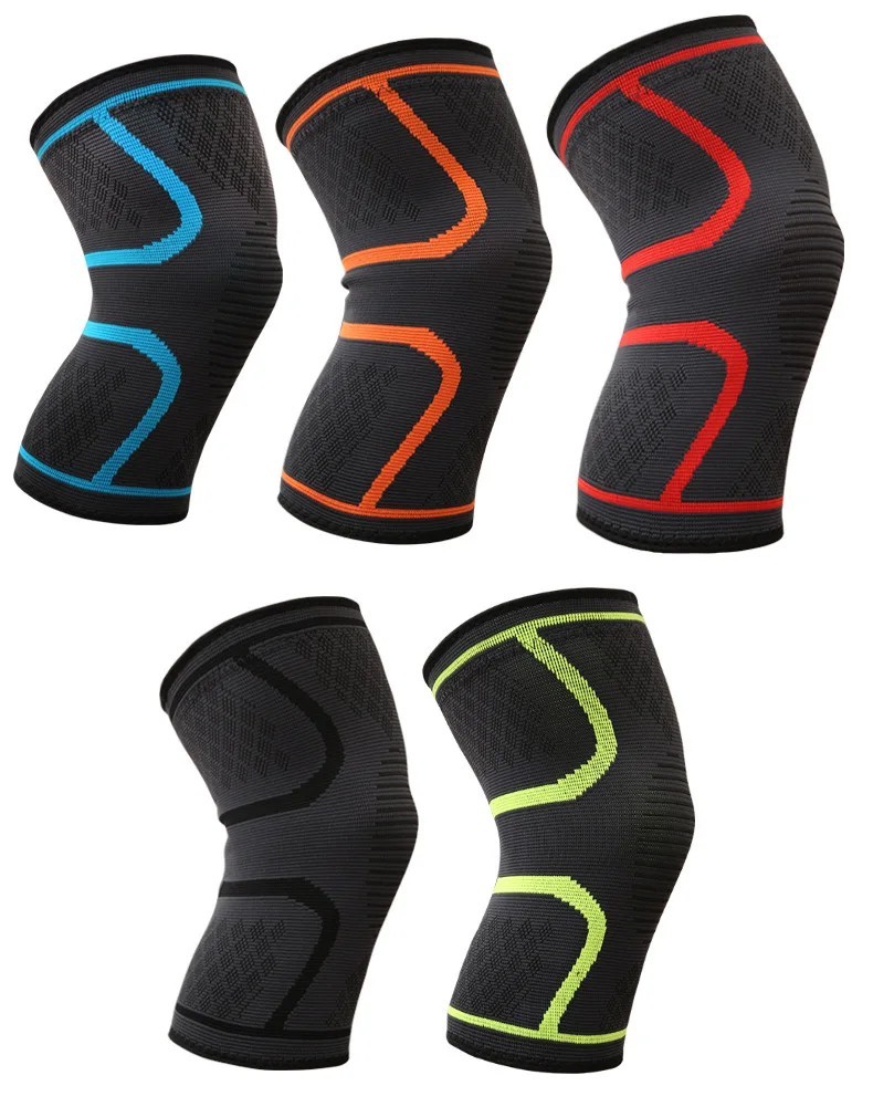 Sports Knee Support Brace Compression Sleeve for Meniscus Arthritis Pain Relief
