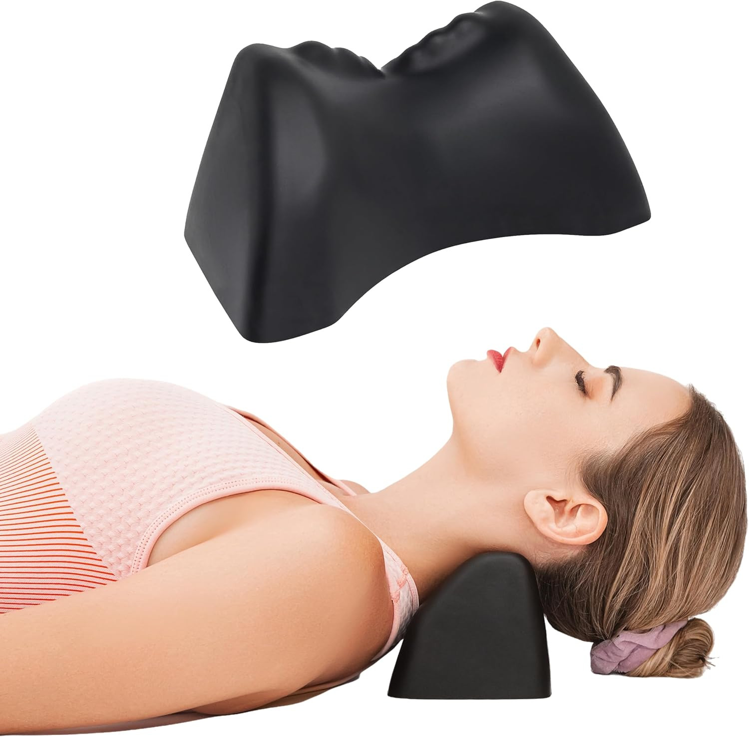 Lumia Wellness Occipital Release Tool, Cervical Traction Pillow for Pivtol Thera