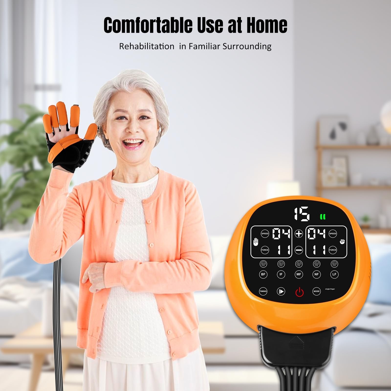 Rehabilitation Robotic Hand Gloves for Stroke Recovery & Arthritis Relief – Righ
