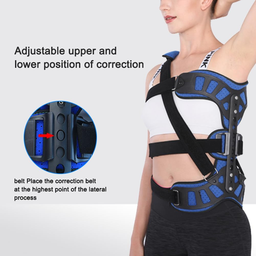 Adjustable Scoliosis Corrector Spinal Back Orthosis with Posture Correction – Ad