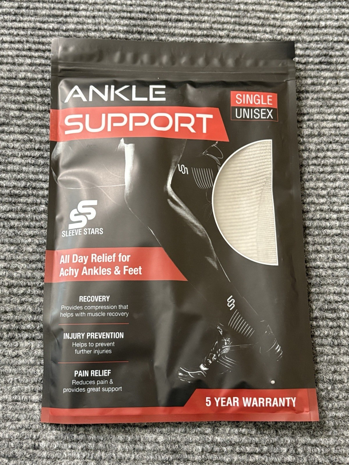 Sleeve Stars Ankle Brace Unisex Ankle Wrap Sprain Compression Plantar Fascitis