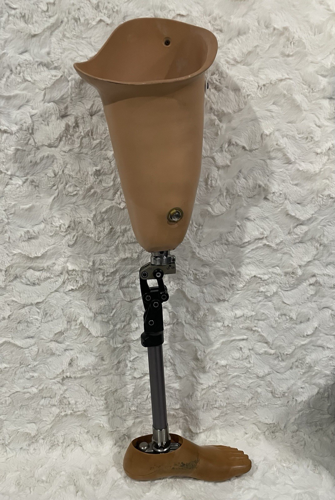 Otto Bock Titan Pedilan Beige Left Above knee Prosthetic Leg Size 27