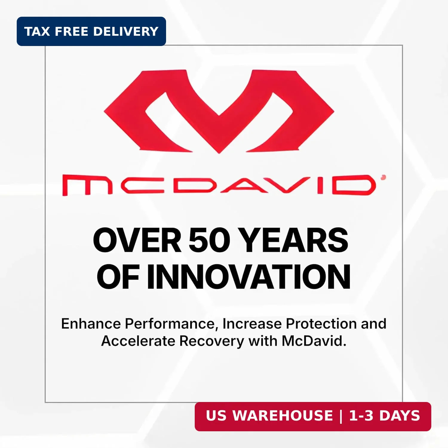 McDavid Knee Brace, Heavy Duty Hinged Knee Braces for Knee Pain, Instabilities,