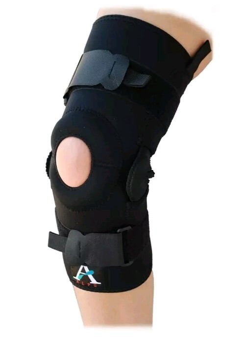ALPS Universal Coolfit Knee Brace Hinge Wrap Around Extra Small