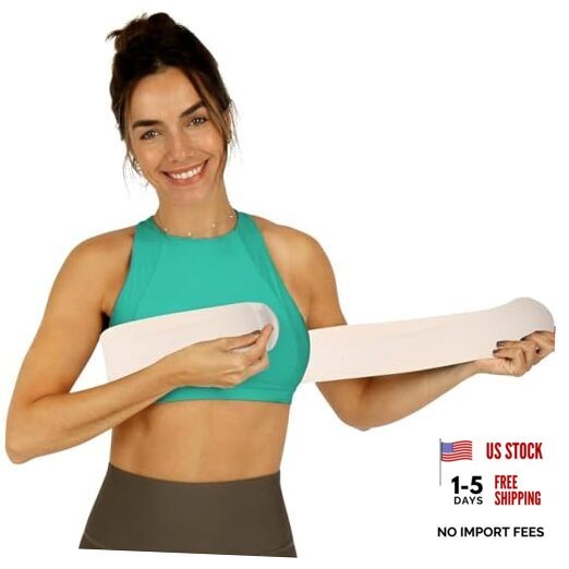 Post Op Breast Augmentation Band | Breast Implant Chest Brace For Women | Beige