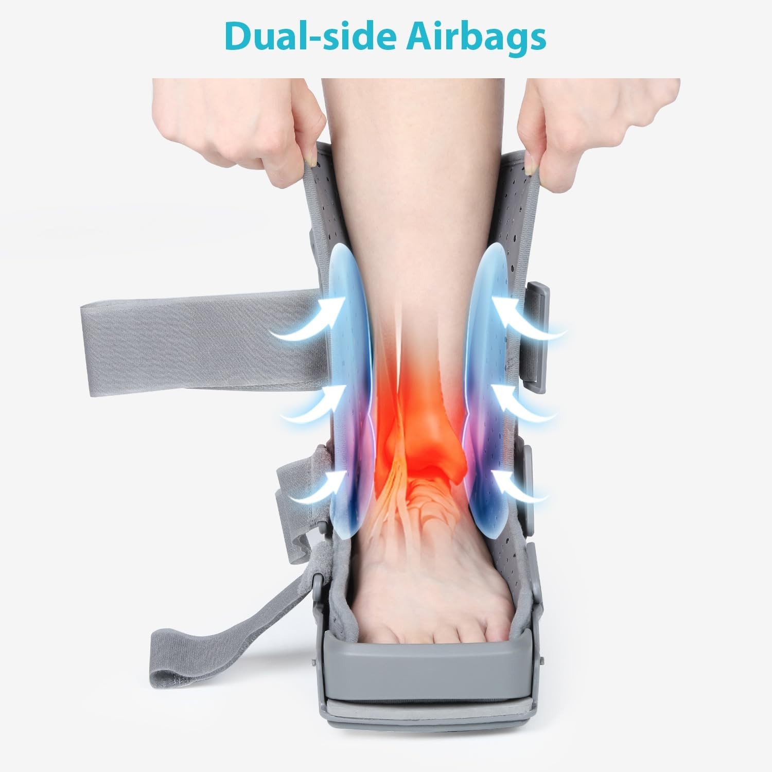 KD Walking Boot: Short Air Walker Boot for Foot and Ankle Fracture Recovery -…