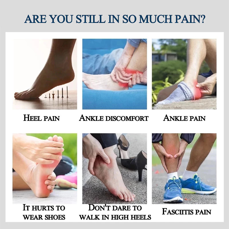 24pcs Heel pain patch Plantar fasciitis/Heel Spur/Foot pain relief/Achilles tend
