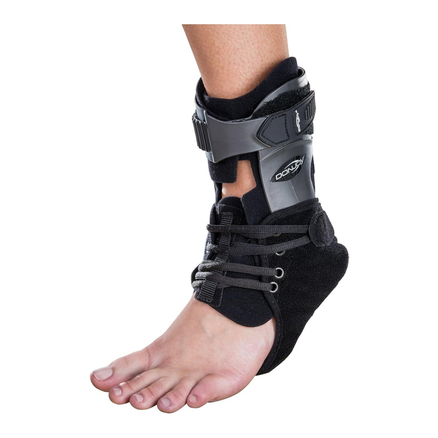 DonJoy Velocity Medium Extra Support Ankle Brace Wide Size Left Calf (Black)