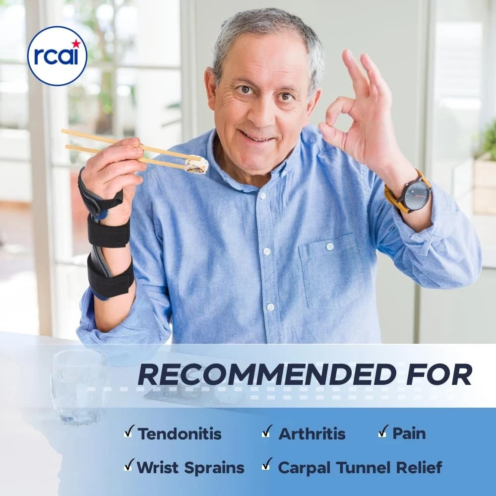 Finger Splint Support the Middle, Index, little or Ring Finger L/XL (Right Hand)