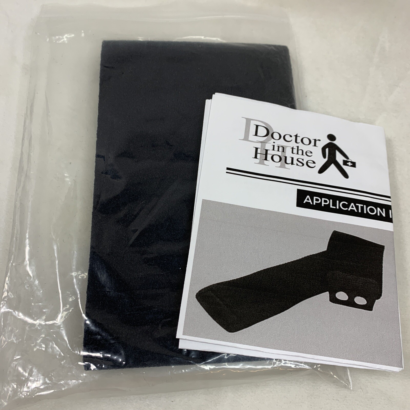 Dr Medical Suspension Sleeve Wrap for Knee Size Universal KB-139 L2397 Black NEW
