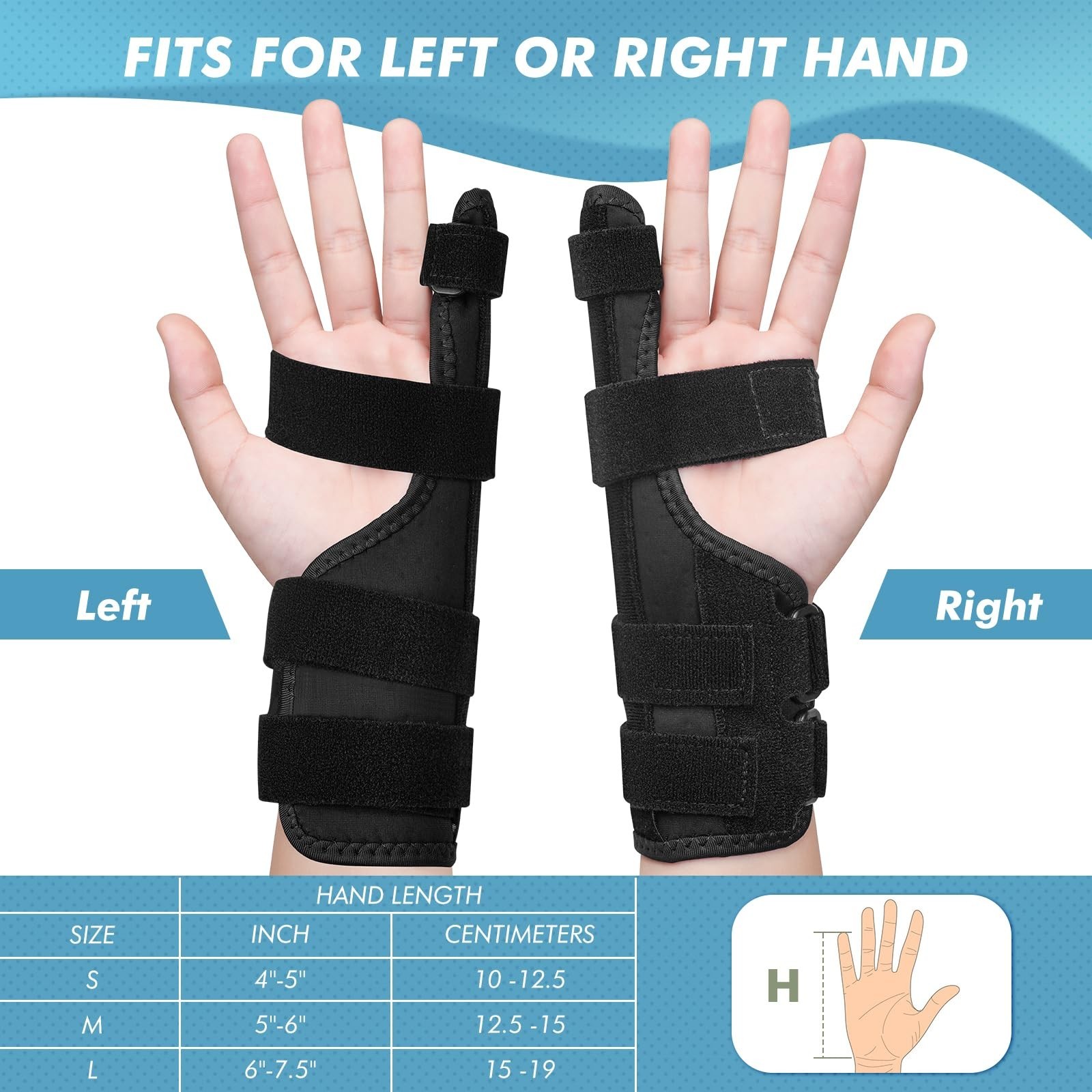 Pinky Finger Splint Support Brace, Metacarpal Hand Support for Little Finger,…