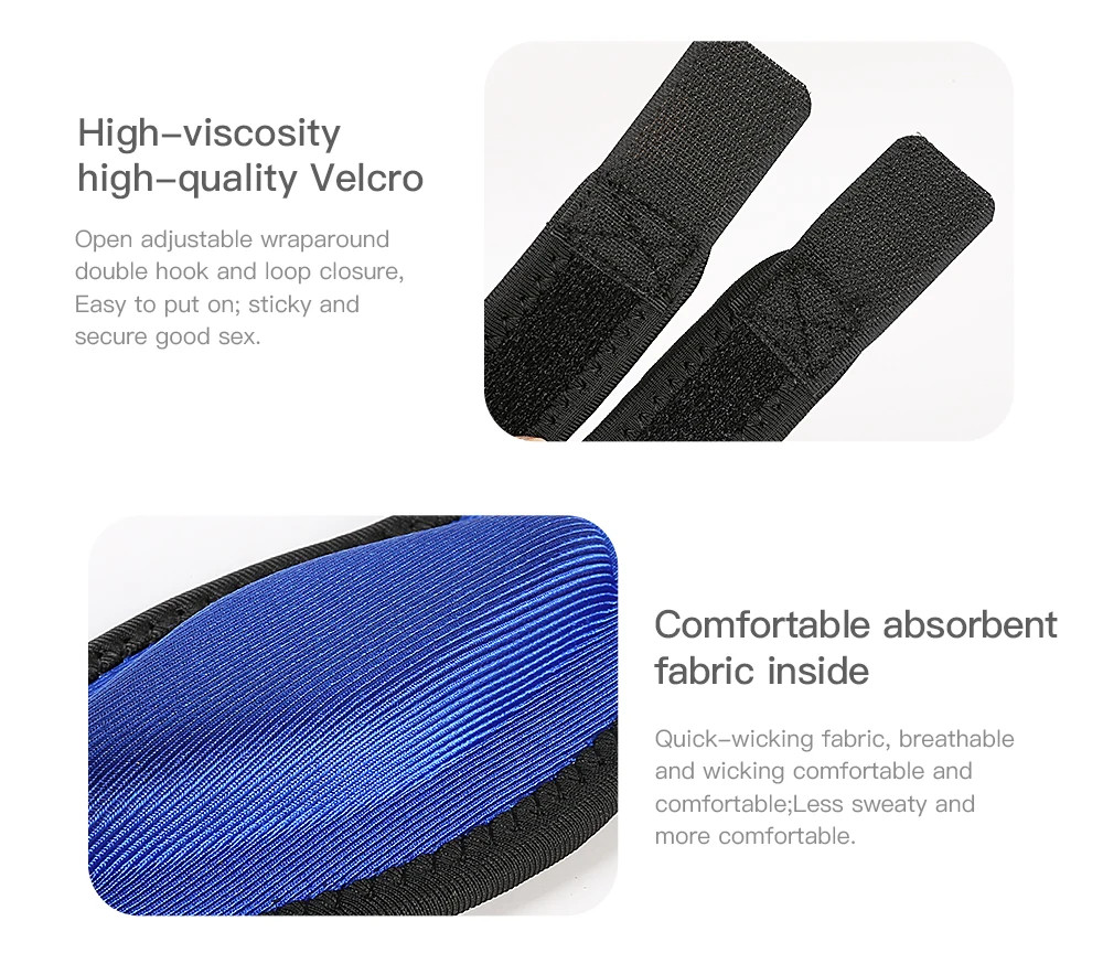 1Pc Tennis Elbow Brace Strap for Tendonitis Joint Pain Adjustable Elbow Support