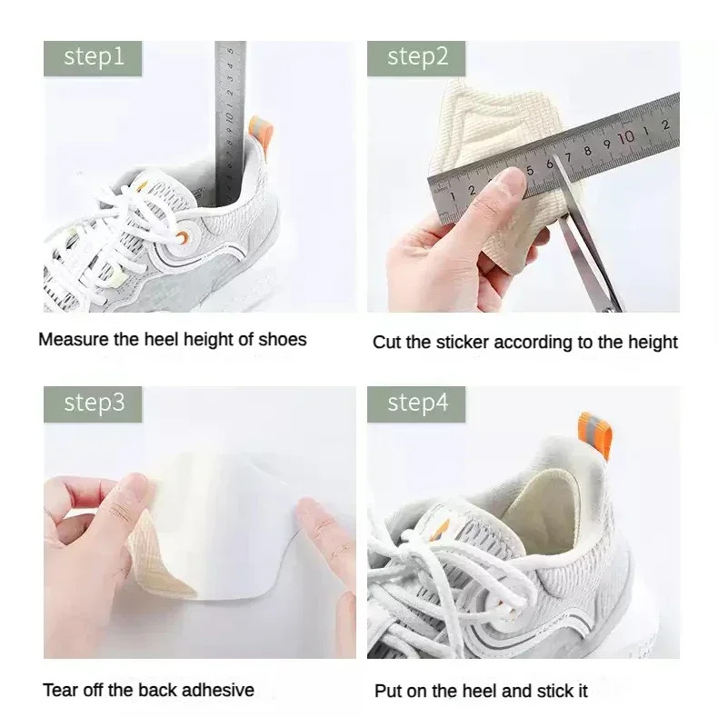 10pcs/set Insoles for Shoes Patch Heel Pads for Shoes Adjustable Size Feet