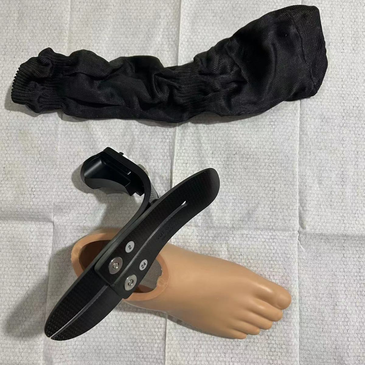 Carbon Fiber Prosthetic Foot High Ankle right letf with foot shell size23-27