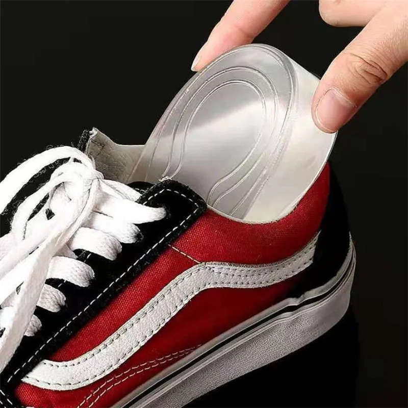 Silicone Gel Height Increase Insole Heel Lifting Inserts Shoe Foot Care Protecto