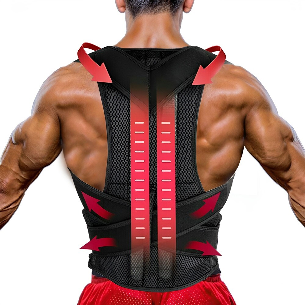 Anti-hunchback Correction Training Belt Brace Posture Corrector For Women Men US