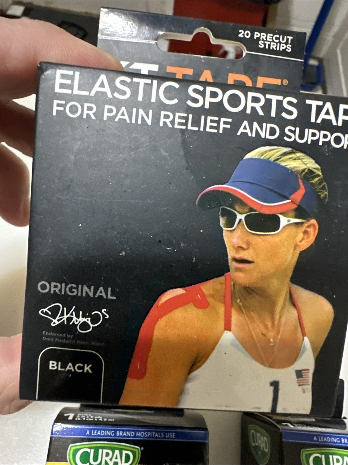 NIB Sports Wrap PowerFlex Self-Adhering , Black , 2” Lot Plus Sports Wrap.