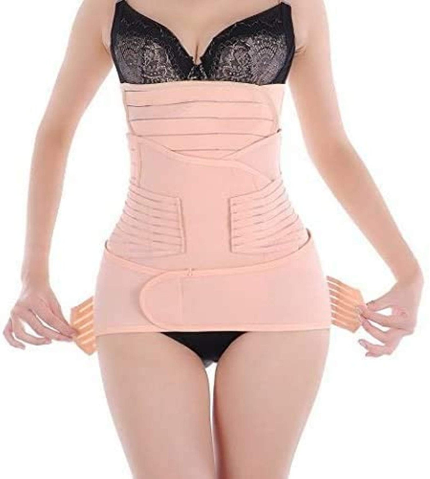3 in 1 Postpartum Support – Recover Belly/waist/pelvis Belt(Size:L) by