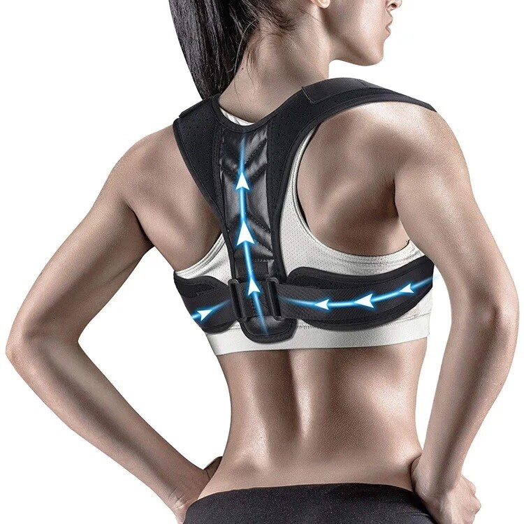 Upper Posture Corrector Back Brace Spine Support Shoulder Clavicle Strap Vest US