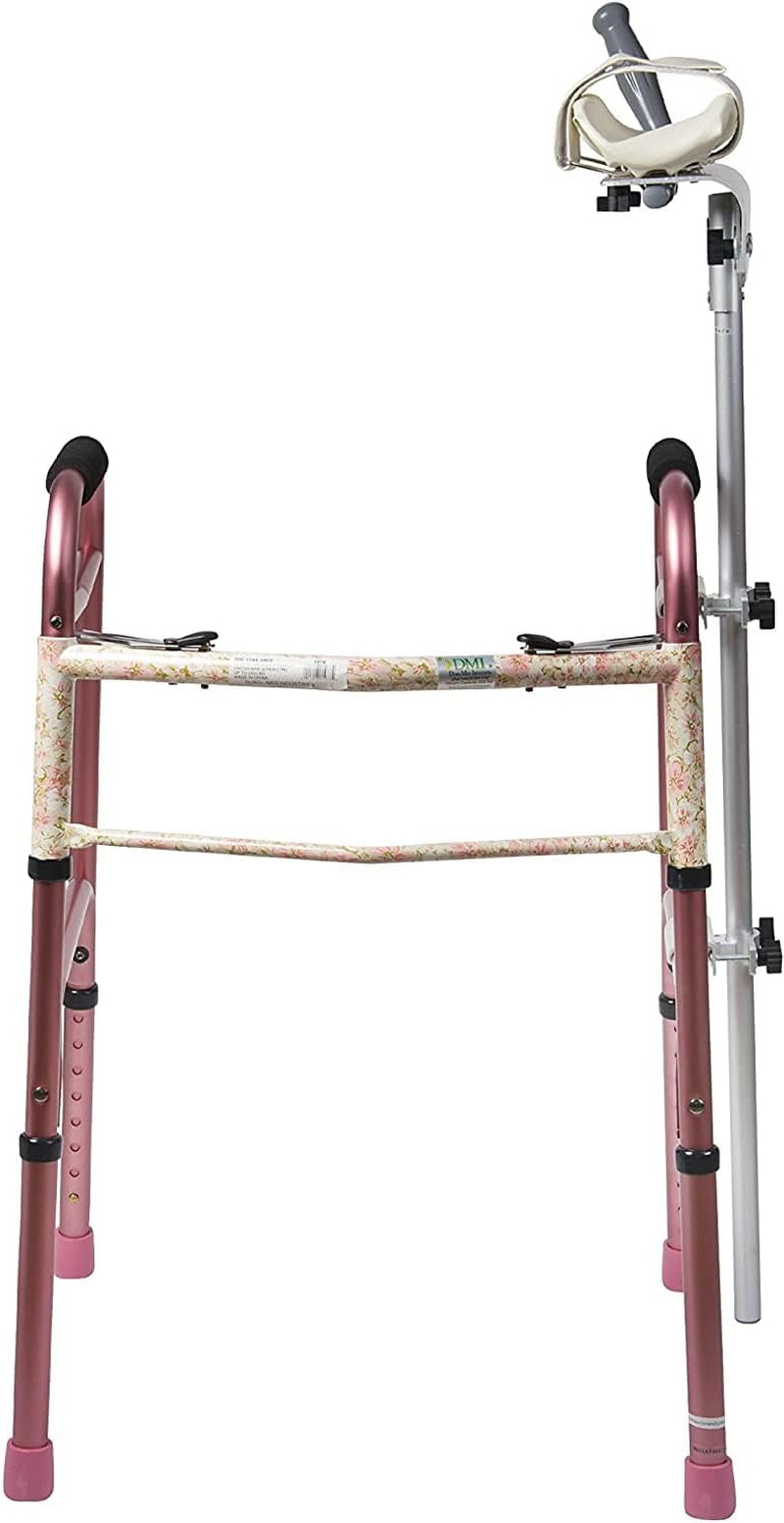 Walker Platform Attachment with Adjustable Padded Cuff, No Tools Needed, Attache