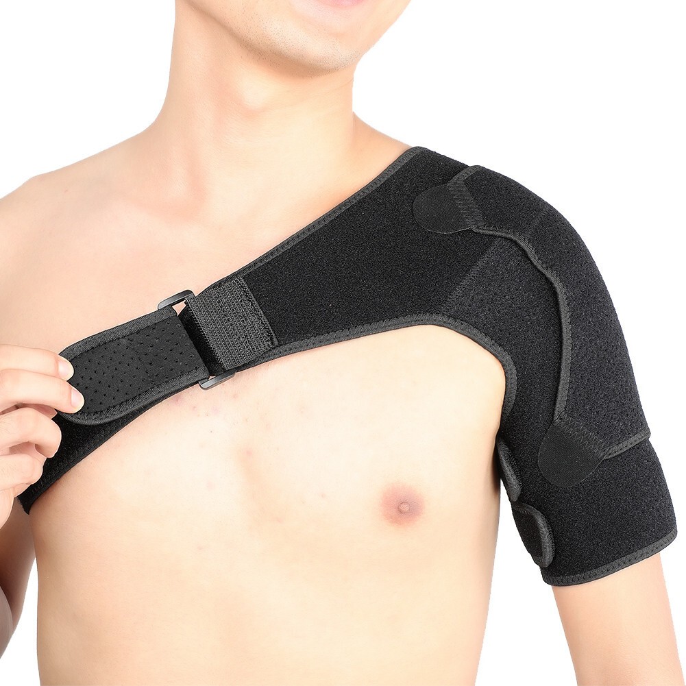Improved pressurized punched breathable shoulder protector L code
