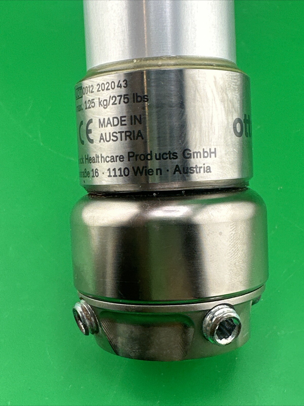 OTTOBOCK Otto Bock Torsion Prosthetic Pylon. 2R67.