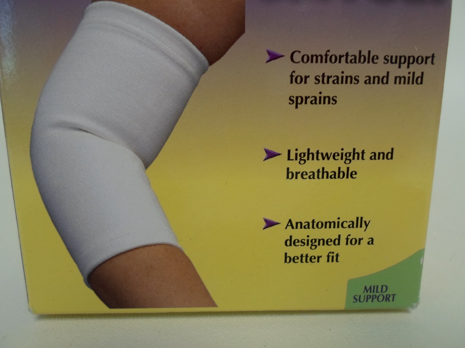 SMALL 8-9″ Elastic Elbow Support Wrap Brace Stability Sprain Active Compression