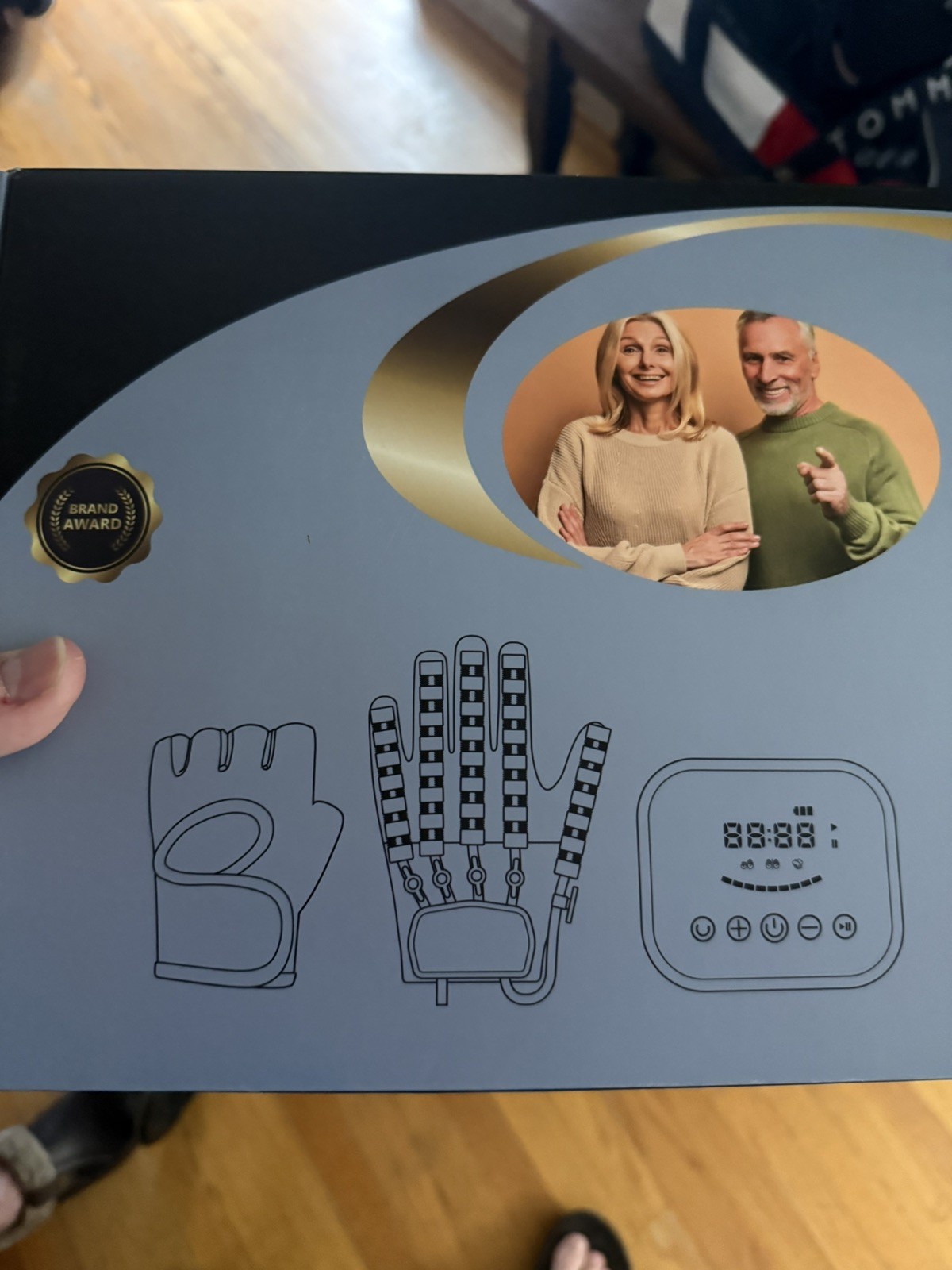 Rehabilitation Robot Gloves: Right Hand Therapy Equipment for Stroke Recovery