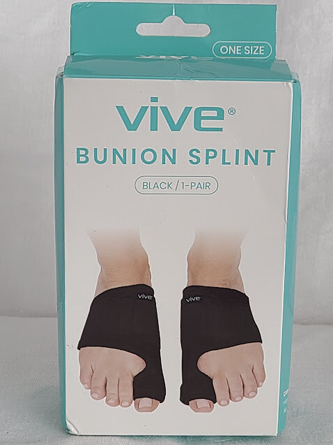 Vive Bunion Splint-1 Pair in Black