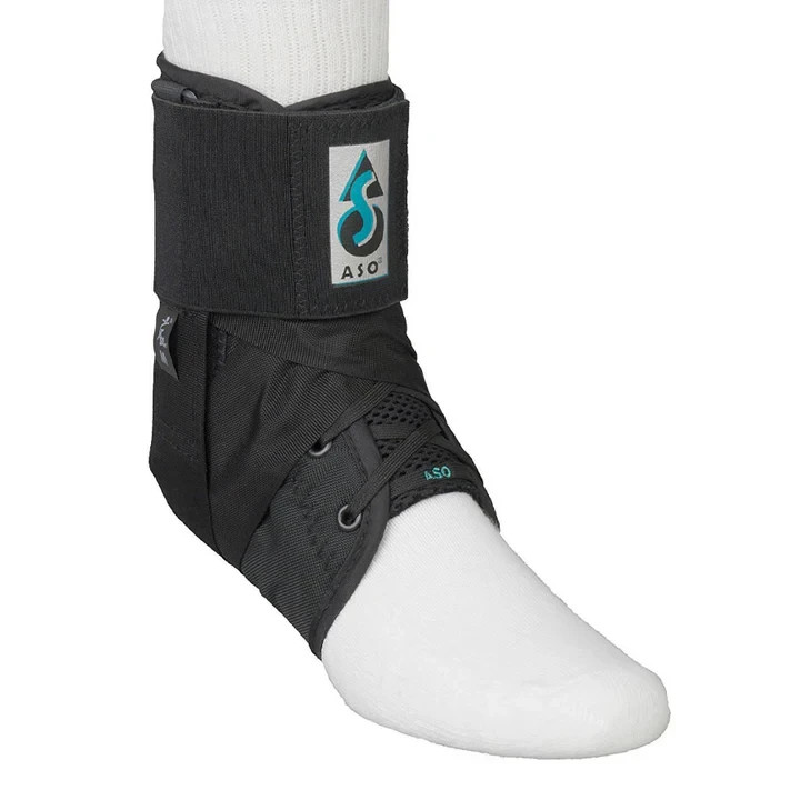 Med Spec ASO with Stays Ankle Stabilizer Brace Black “X-Large” New in Box