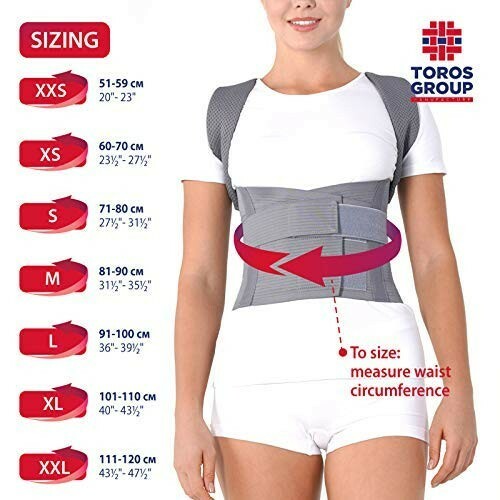 Toros-Group Posture Corrector Brace XXL Type 656A NEW