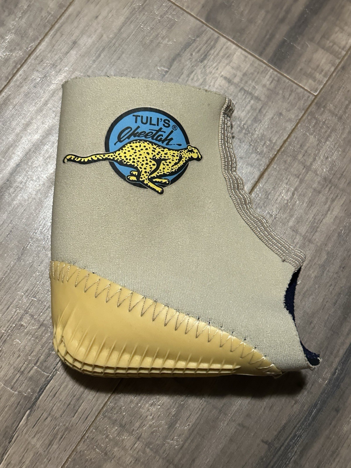 Tuli’s Cheetah Orthosis Foot & Ankle Support Rubber Fabric Beige Yellow