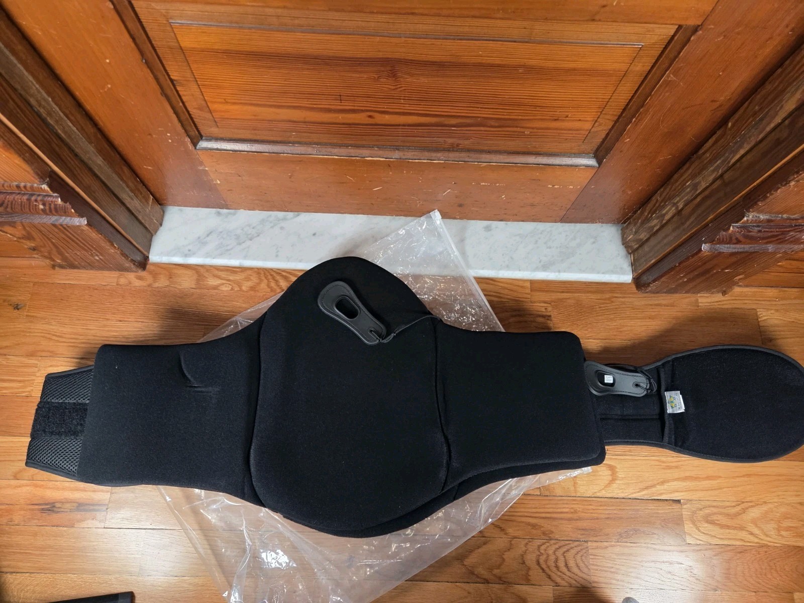 Dr Medical DRMS Universal Size Back Brace With Front Panel Black – BB-159 New
