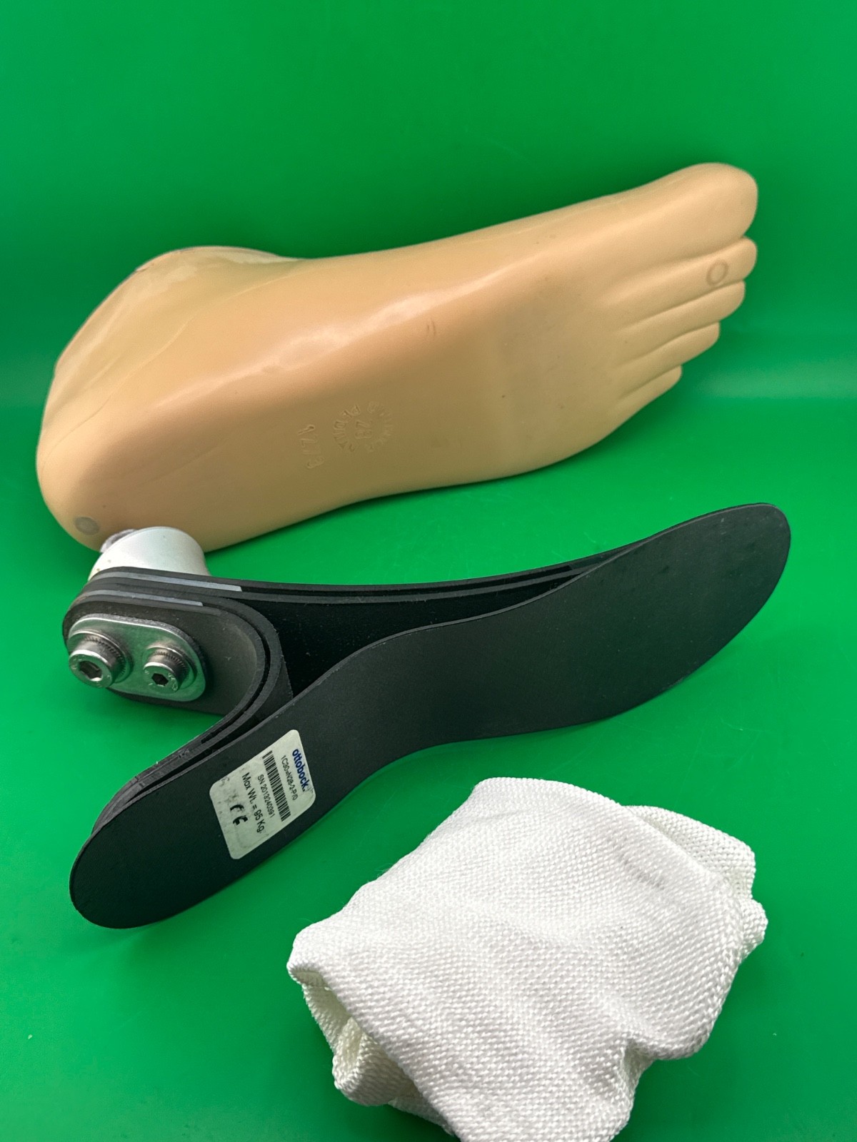 Ottobock Otto Bock 1C30 Trias Prosthetic Foot Size 28 Category 2 Great cond left