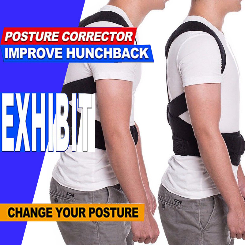 Posture Corrector Back Support Brace Orthosis Scoliosis Spine Pain Relief