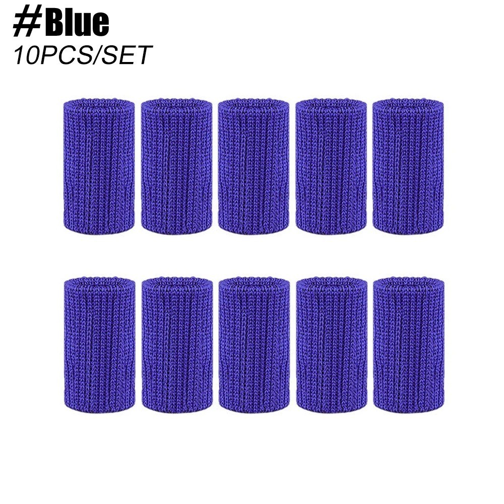 10PCS Finger Thumb Brace Splint Support Sleeve Elastic Breathable Pain Relief