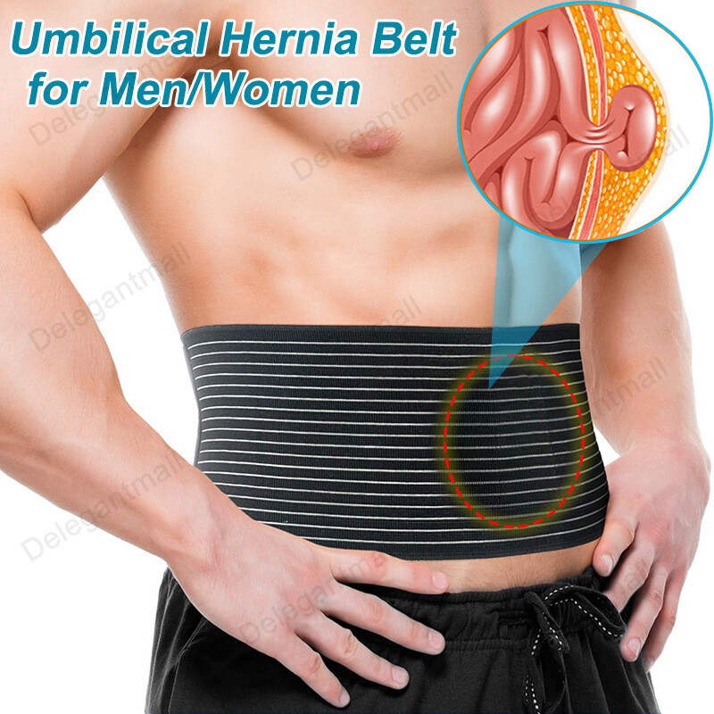 Ergonomic Umbilical Hernia Belt – Abdominal Support Binder with Compression Pad