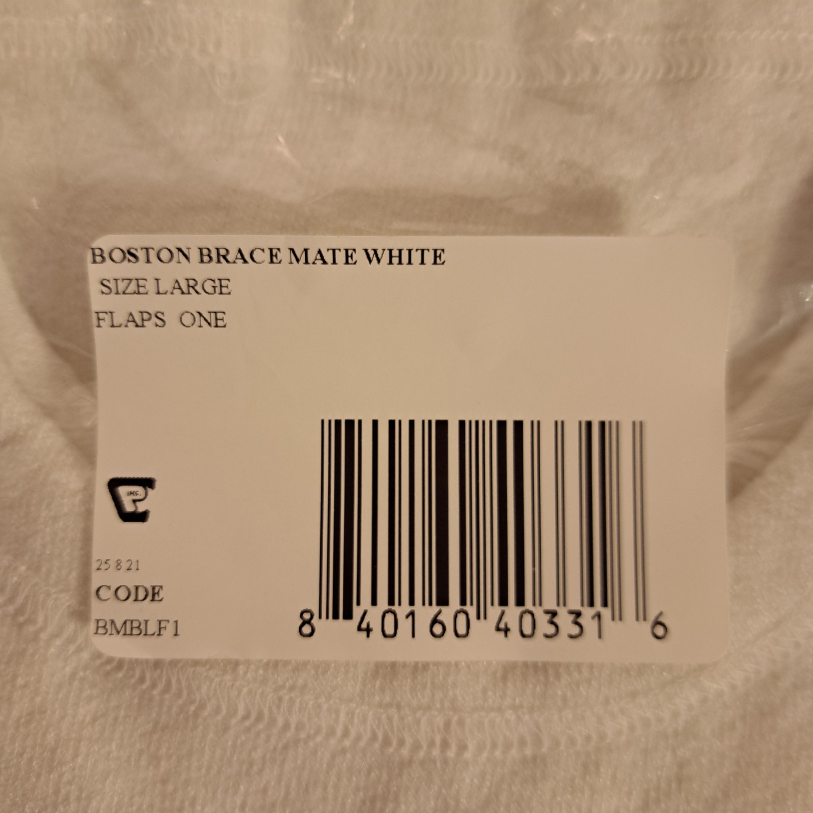 The Boston T Scoliosis Body Sock Cool Max Antibacterial Lycra SizeLg NewSealed