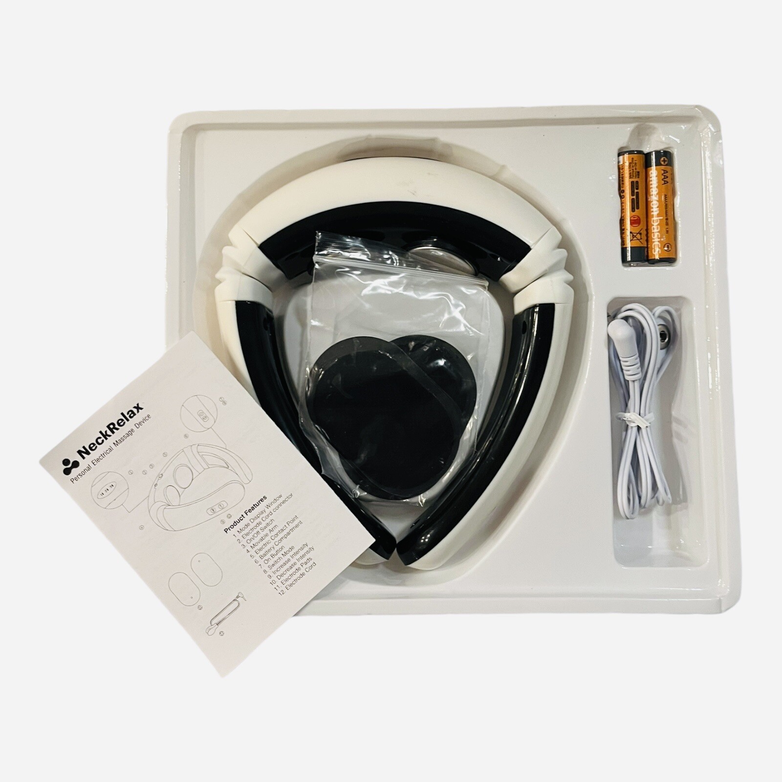 RoHS Neck Relax Personal Electrical Massage Device, Free Shipping
