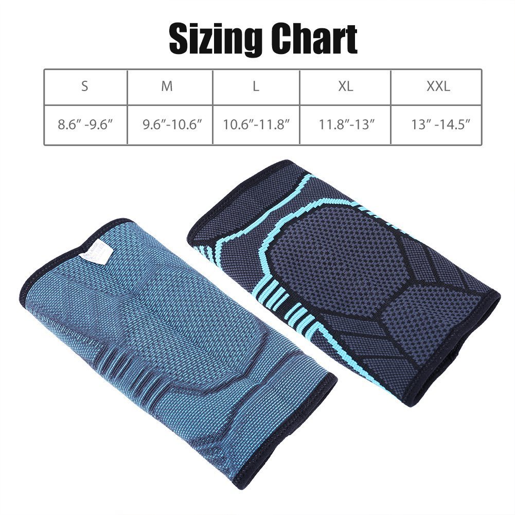 2X Elbow Sleeve Brace Compression Support Arthritis Tendonitis Reduce Joint Pain