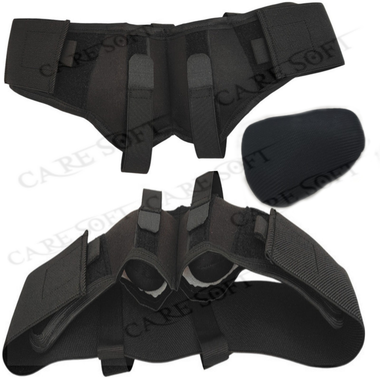 Inguinal Hernia Support Belt Double Groin Hernia Pain Relief Truss For Men.
