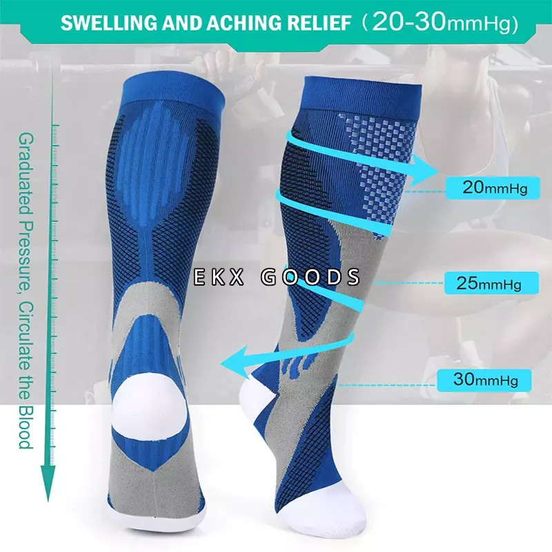 Compression Socks Stockings Womens Mens Knee High Medical 20-30 mmHG S/M – XXL
