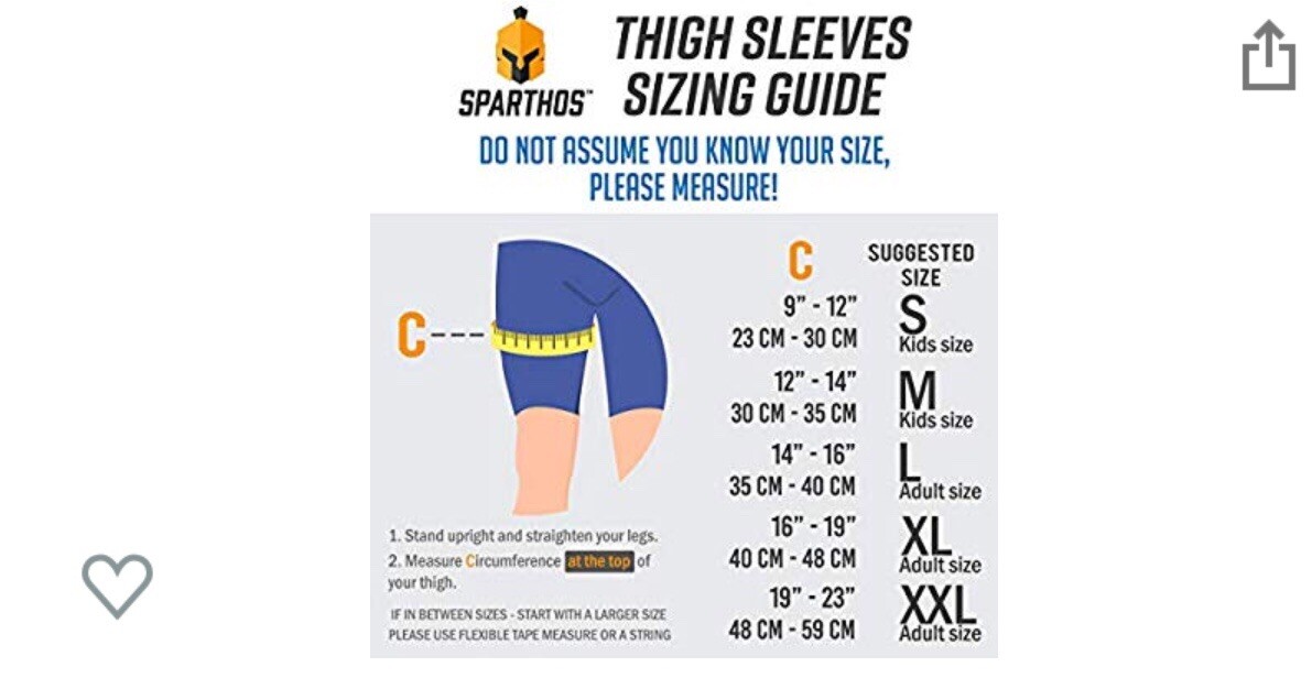 Sparthos Thigh Compression Sleeves (Pair) – Quad And Hamstring Support – Upp