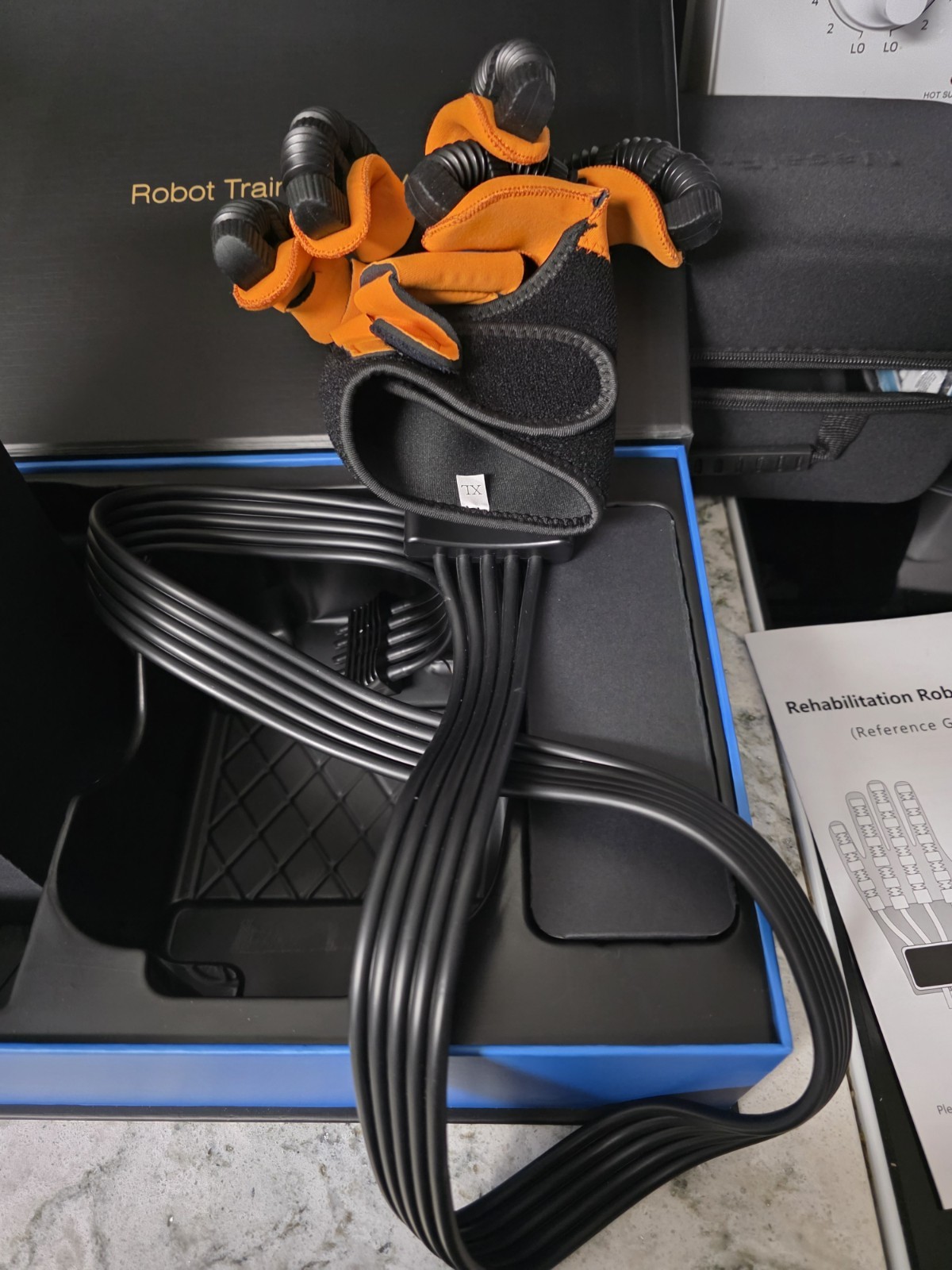 Robot Rehabilitation Glove Therapy Right Xl New Tested and Functional New In Box