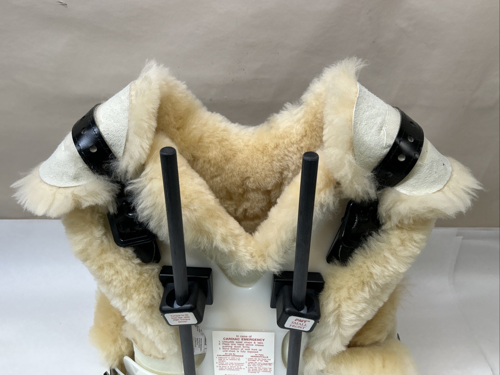 PMT Halo Assembly Cervical Traction System SMALL W Lambs Wool Vest NEW 1233-5