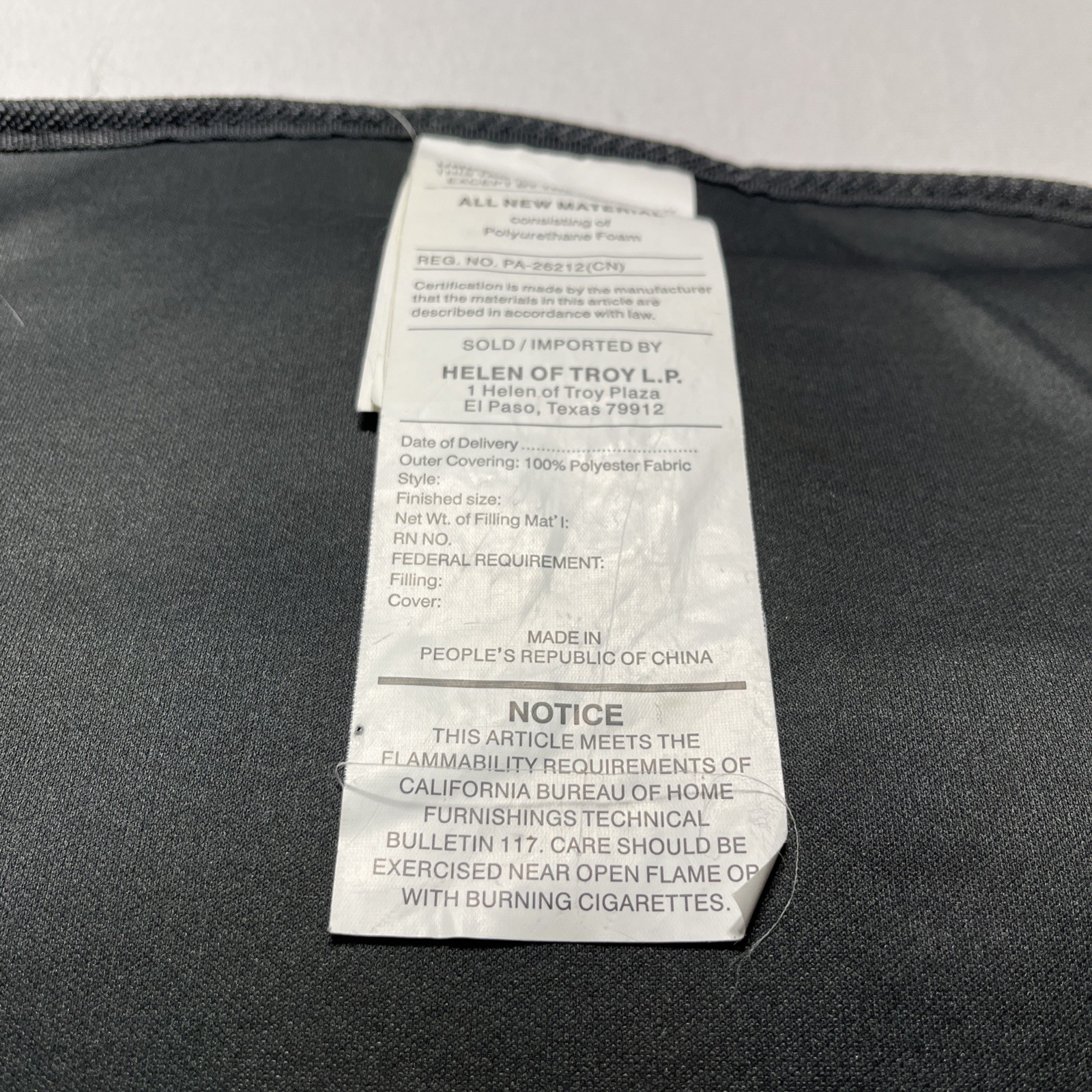 Homedics – Shiatsu Elite II Massage Cushion with Heat – Gray/Black Used