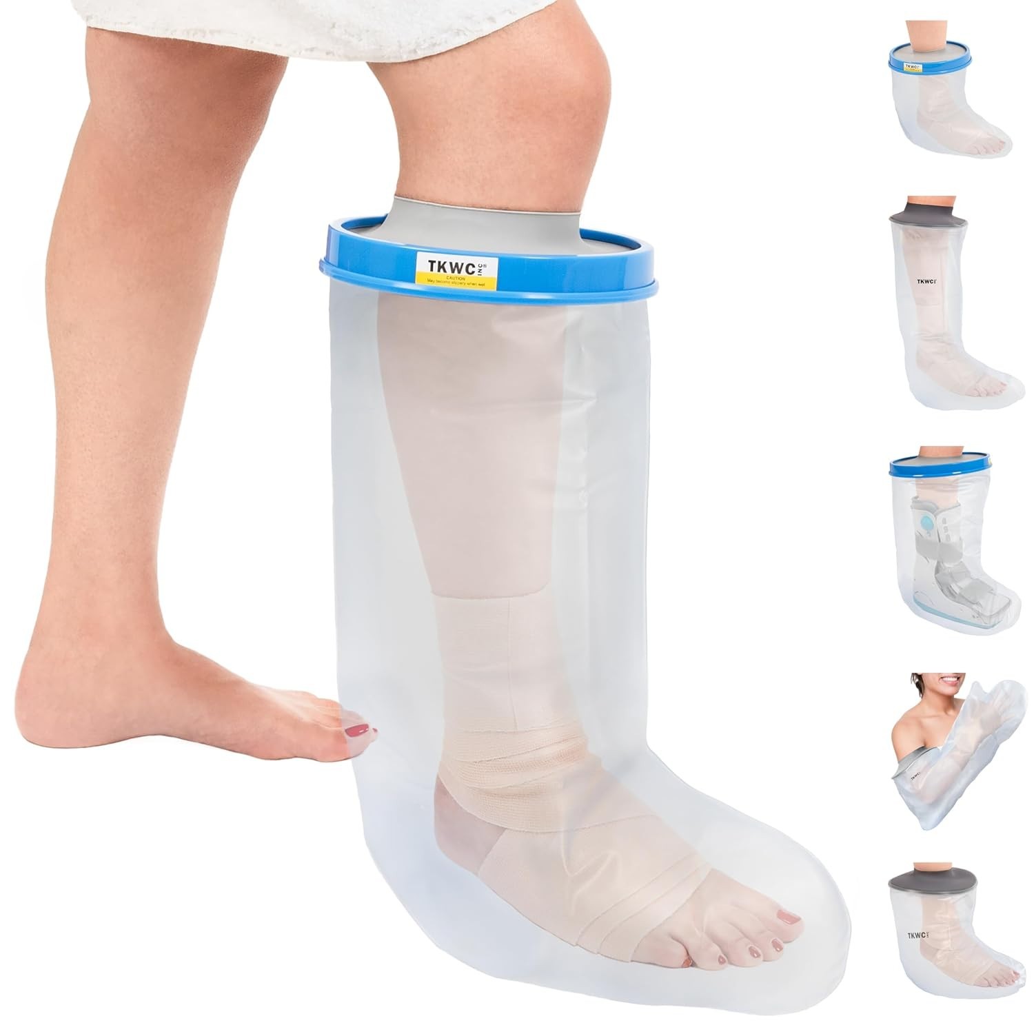Effortless Showering with 100% Waterproof Cast Cover – Secure Seal & Comfort