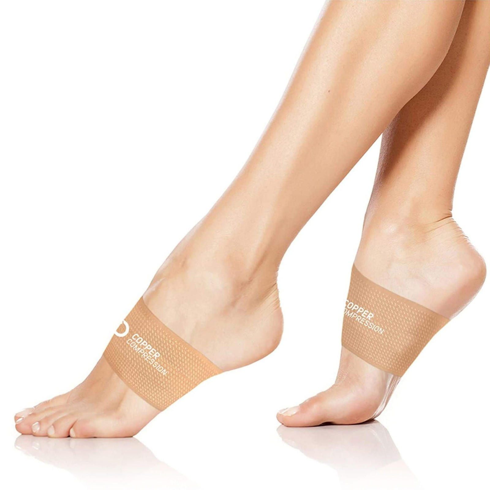 Compression Arch Support Sleeves for Plantar Fasciitis, Flat Feet & High Arches