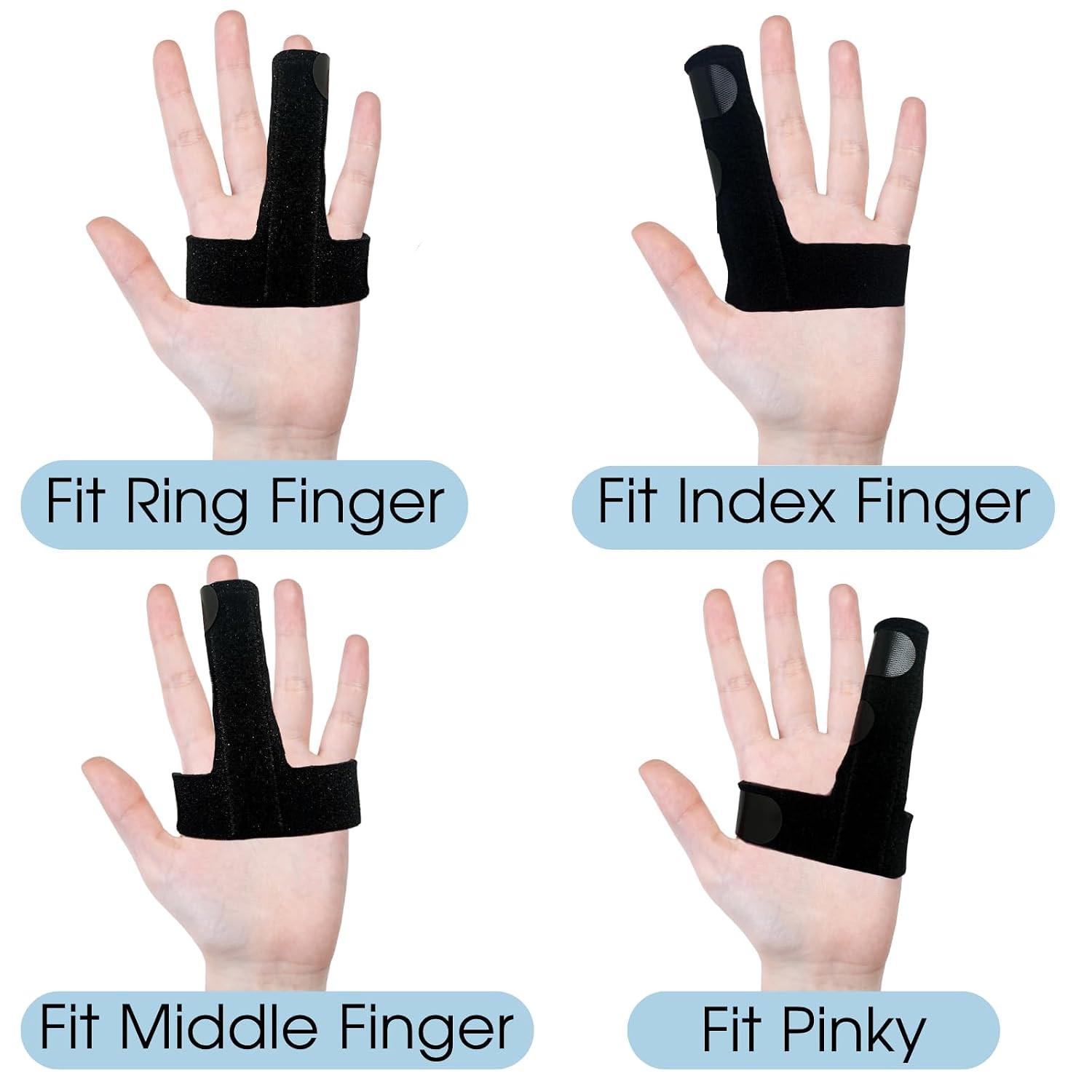 Trigger Finger Splint,Finger Brace,Broken Fingers Straightening,Pain Relief,A…