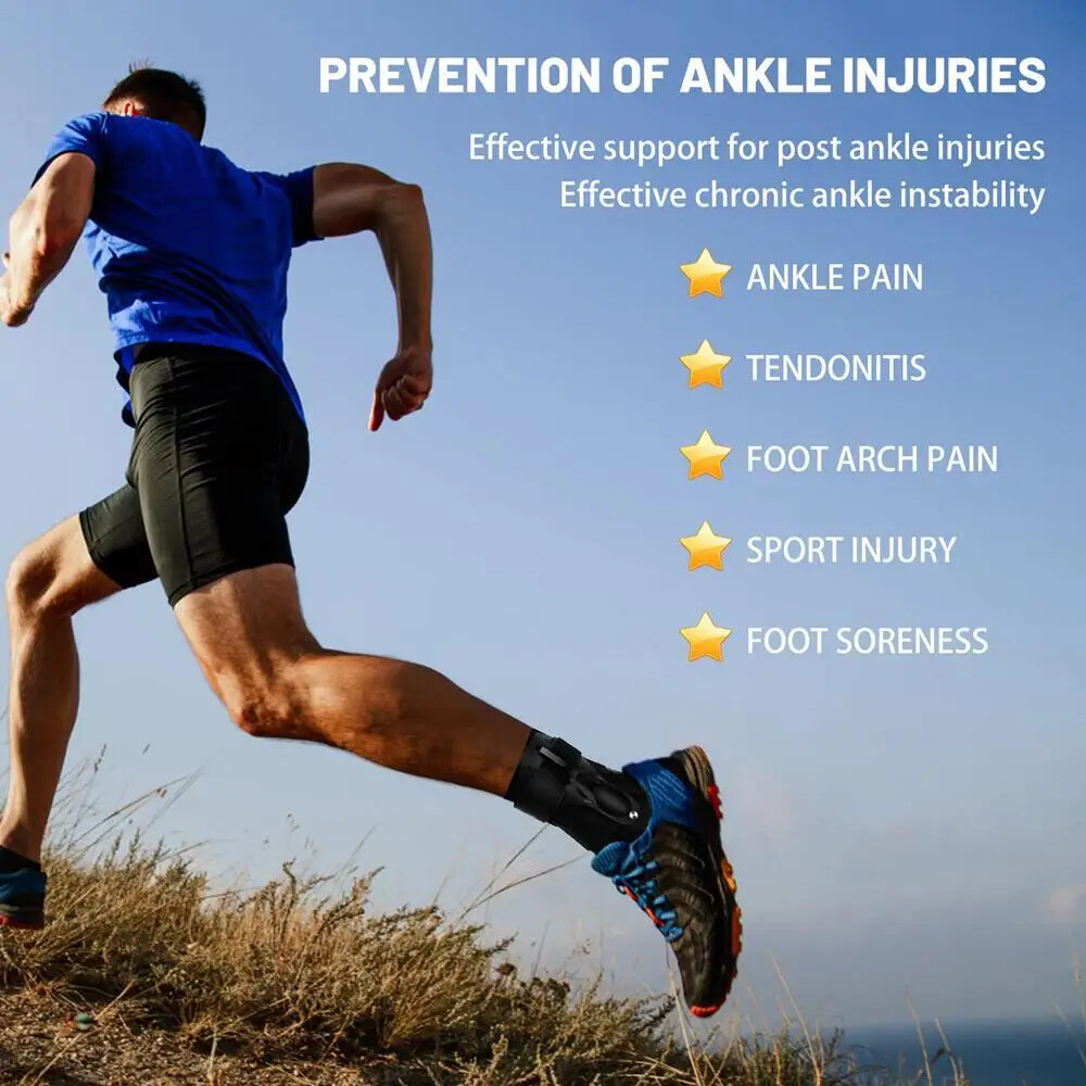 Drop Foot Ankle Brace Support Stabilizer Compression Guard Sprain Pain Relief